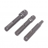 JUEGO ADAPTADORES SDS+ 1/4"– 3/8"– 1/2" (PACK 3)