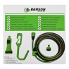 JUEGO DE MANGUERA JARDIN 3/8" COMPLETO + ACCESORIOS + SOPORTE COLGADOR 7,5 METROS