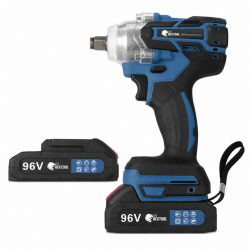 PISTOLA DE IMPACTO + 2 BATERIAS 96V CON MALETIN