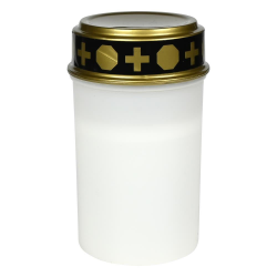 EXSPOSITOR VELAS LED BLANCA Ø65x120MM (12 UNIDADES)