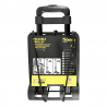 CARRO ESCOLAR PORTAMOCHILAS Y MALETAS PLEGABLE NEGRO MAX. 25KG.