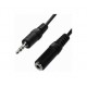 CABLE Audio JACK 3,5 M/F 3M Prolongador