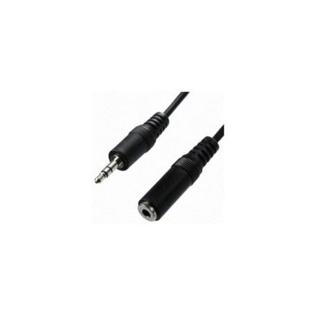 CABLE Audio JACK 3,5 M/F 3M Prolongador